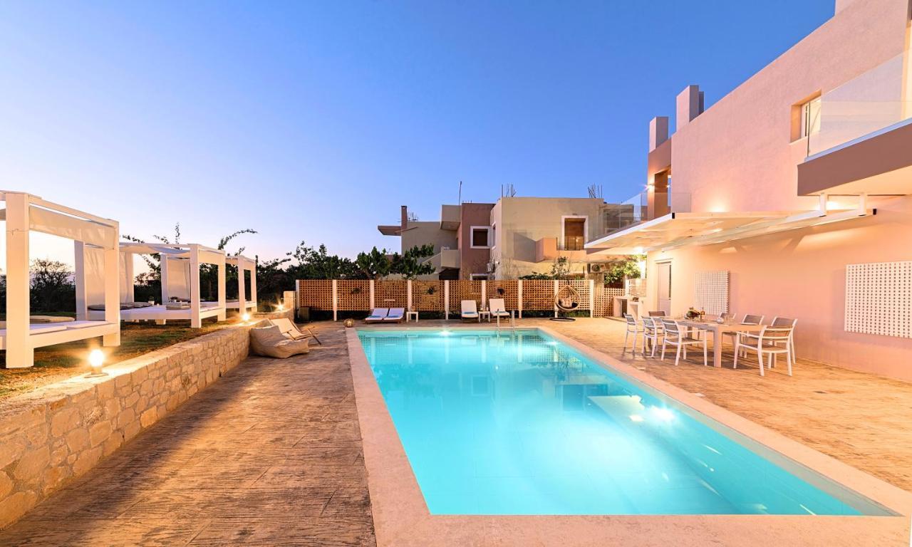 Allas Villa Heated Pool Ханья Экстерьер фото