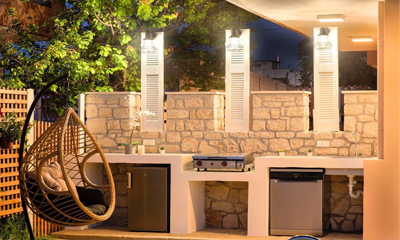 Allas Villa Heated Pool Ханья Экстерьер фото