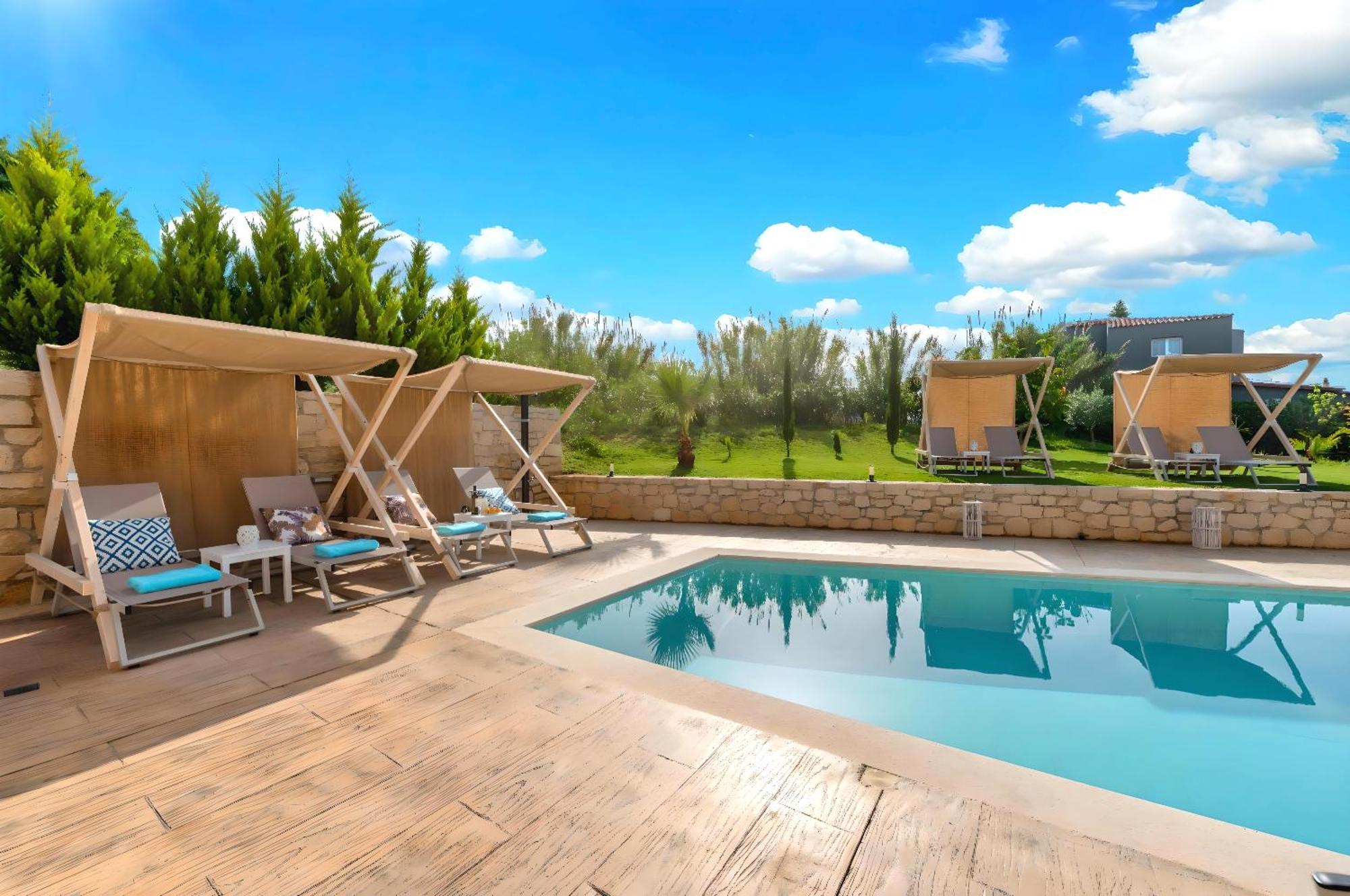 Allas Villa Heated Pool Ханья Экстерьер фото