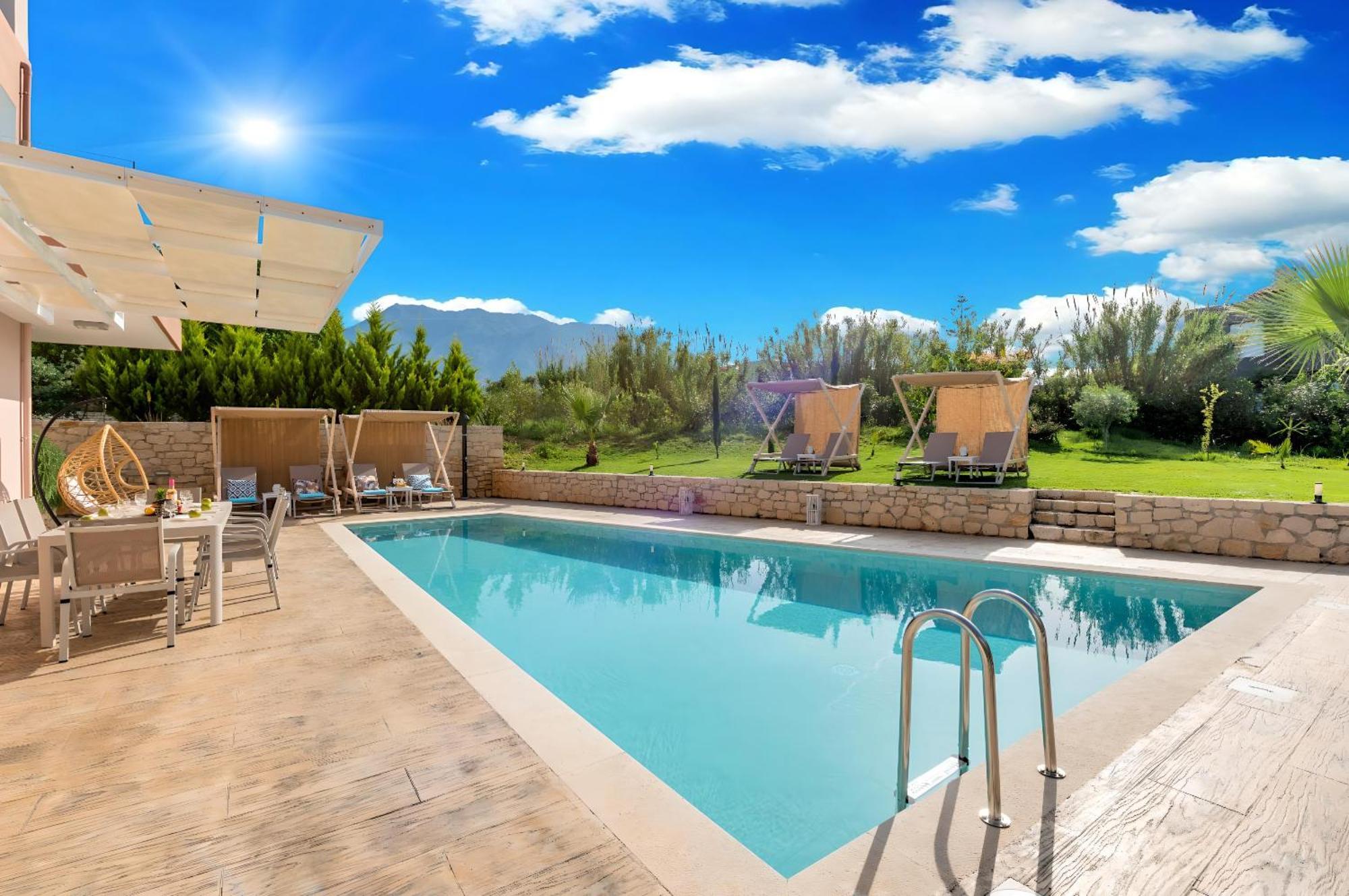 Allas Villa Heated Pool Ханья Экстерьер фото
